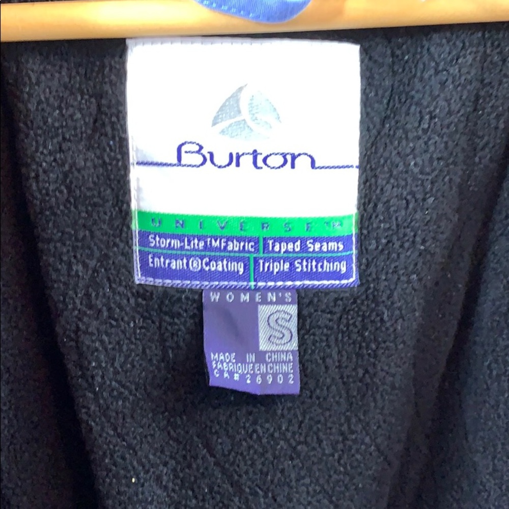 SOLD Burton Universe Fleece Lined Snowboard Jacket - Picture 2 of 8